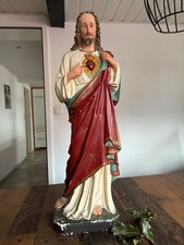 Alte  Heiligenfigur "Jesus"
