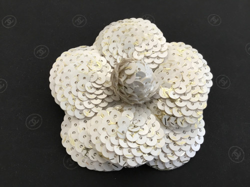 Chanel pailletten camelia - ,