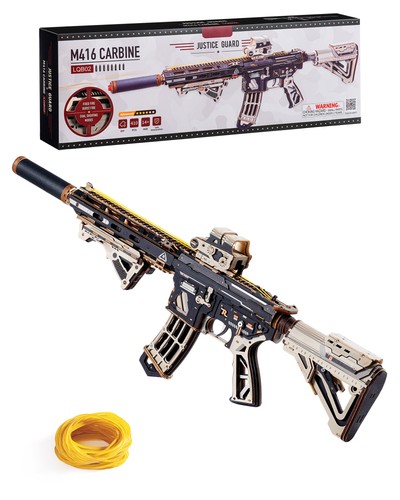 Rokr holzpuzzle kit m416 - 3d,