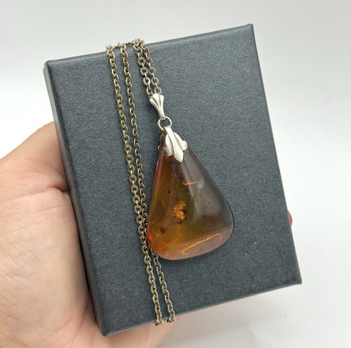 Vintage 835 silber kette mit - vintage,