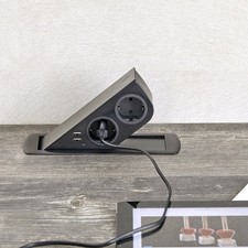 Einbausteckdose Tischsteckdose Steckdosenleiste Tisch versenkbar Pop Up SOTECH