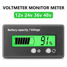 Batterie Kapazität Voltmeter