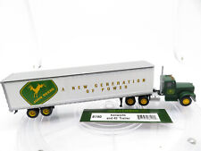 312HO /6 - Athearn HO 8190 - US Truck Kenworth mit 45' Trailer JOHN DEERE - top
