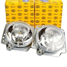 2x HELLA Hauptscheinwerfer H4 T4W für VW GOLF 2 Mk II 19E 1G1