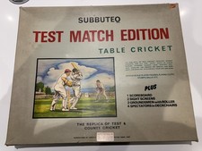 SUBBUTEO TABLE CRICKET - TEST