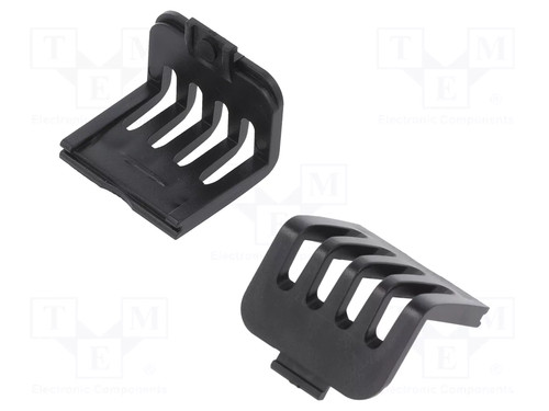 Blende abs schwarz - abs, belüftet