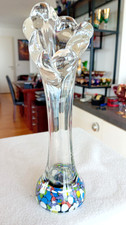 Schwere glas vase - vase,
