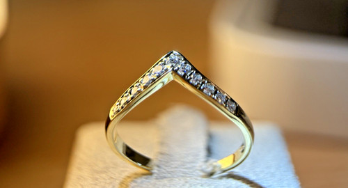 Karat gelbgold ring mit - karat,