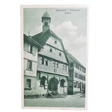 Ansichtskarte AK Amorbach im Odenwald Rathaus Ungelaufen