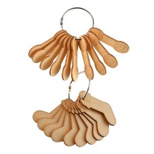 10 Stck. Holzspulen Stickgarn