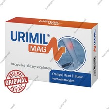 URIMIL MAG x 30 Kapseln | Magnesium, CoQ10, B1 & B6 | Herz- &...