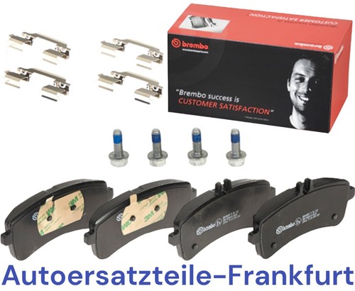 Brembo bremsbeläge hinten - bremsbeläge,