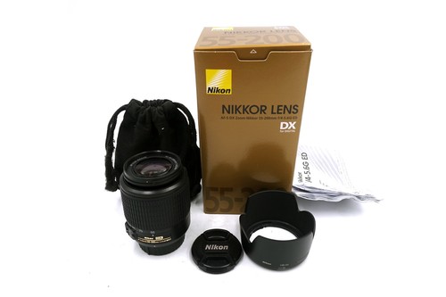 Nikon nikkor 55 200mm - af-s, 55-200mm