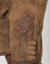 Stockerpoint RUDI Lederhose  hellbraun