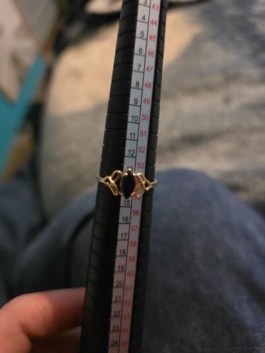 Onyx siegelring 10k gelbgold - siegelring,