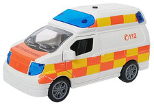 Krankenwagen mit Licht und