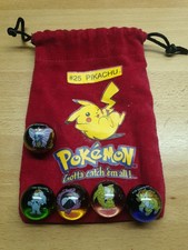 Pokemon Murmeln mit Tasche Pikachu