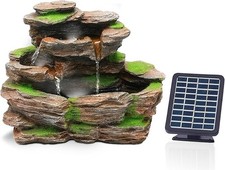 Solarbrunnen Garten LED