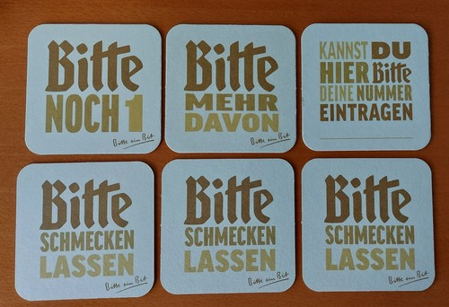 Bierdeckel bitte ein - 3,
