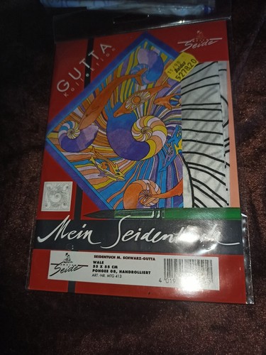 Seidentuch wale 55x55cm - ,,, " 55x55cm