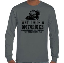 Biker T-Shirt Motorrad Herren