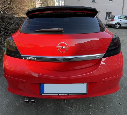 Heckspoiler für opel astra - heckspoiler, h