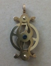 Uhrmacher, Umlenkrolle fur Regulator wanduhr Gustav Becker, Resch