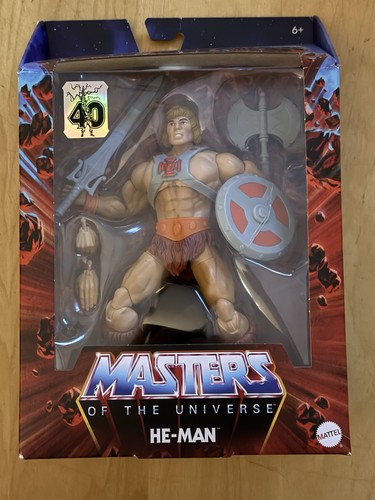 Mattel man 40th anniversary - he-man,