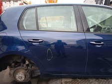VW Golf VI 6 Limo orig Tür hinten rechts 5türer Beifahrerseite LD5Q Blau Bj 2009