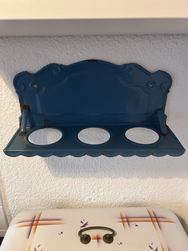 Vintage emaile regal wandregal - vintage,
