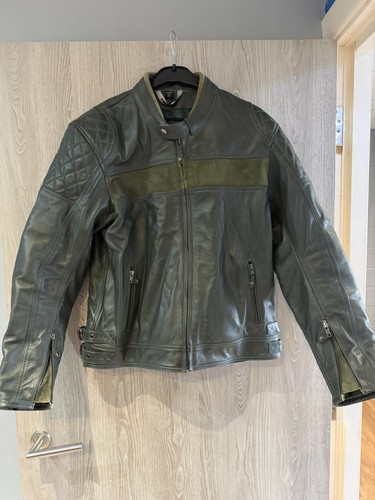 Kawasaki lederreitjacke uvp - kawasaki, lederreitjacke,