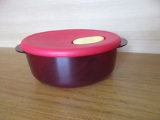 Tupperware Micro fix Warm-up 600 ml Behälter Mikrowelle rot kaum benutzt