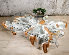 Wurzelholz Tisch 140x70 Teak