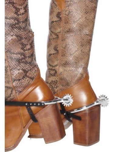 Smiffys cowboy sporen - sporen, plastic