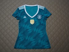 DFB Deutschland Frauen Damen Trikot Gr. S 34-36  WM 2018 away grün   936