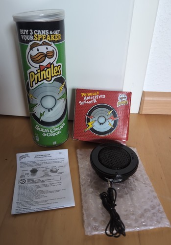 Pringles amplified speaker mit - pringles,