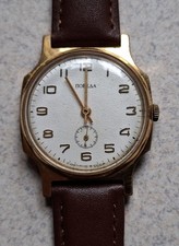 Vergoldete Uhr "Pobeda" UdSSR