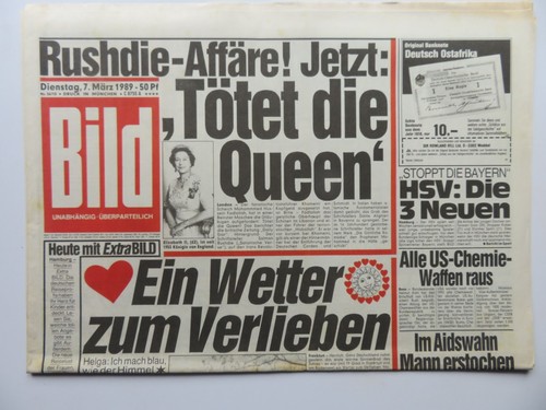 Bild zeitung vom - bild,