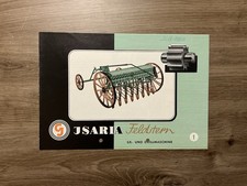 Orig. Glas ISARIA Sämaschinen Prospekt Brochure Traktor Landmaschinen  F7