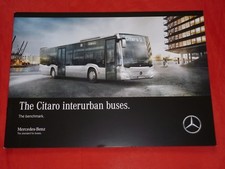 MERCEDES Citaro Interurban Buses Ü LE Ü LE MÜ GÜ Prospekt Brochure von 2017