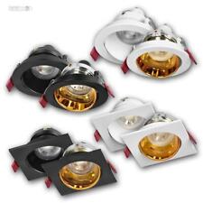 Einbau-Strahler-Leuchten schwenkbar, Decken-Einbau-Rahmen Deckenspots rund/eckig