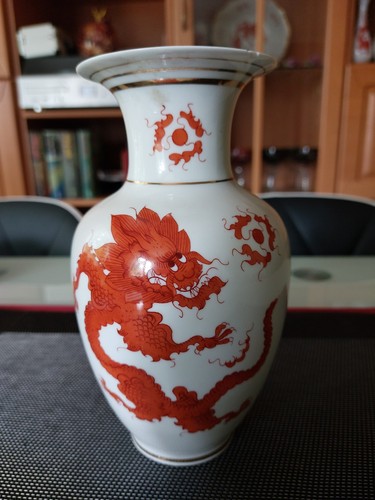 Vintage porzellan vase gross - vintage,