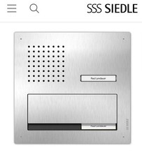 SIEDLE 1-FH, Sprechanlage CL