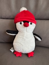 Süßer Tchibo Pinguin - TCM Plüschtier mit Weihnachts-Melodie Jingle Bells - 22cm