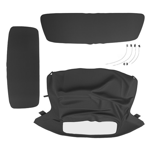 Cabrioverdeck schwarz - , +