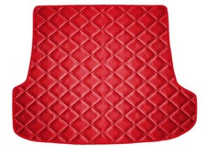 Rot Gestepptes Öko Leder