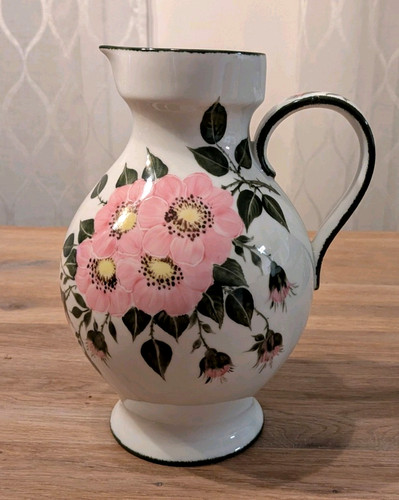 Kanne krug handgemalt vintage - handgemalt,
