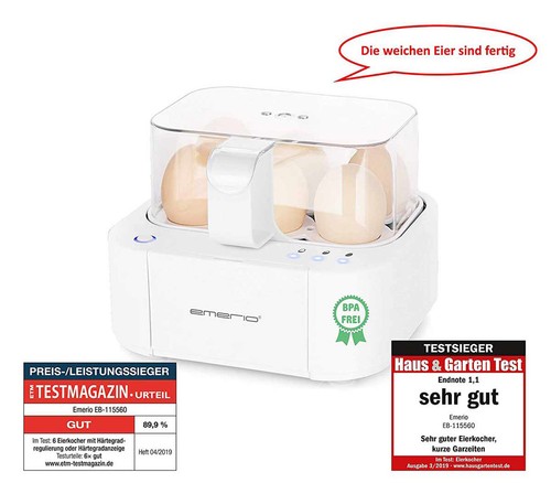 Eierkocher mit sprache egg - mit,