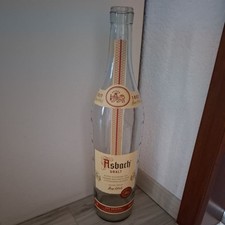 Leere 3 Liter Asbach Flasche