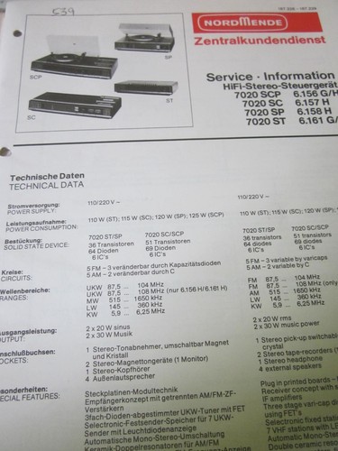 Nordmende stereo hifi - stereo,
